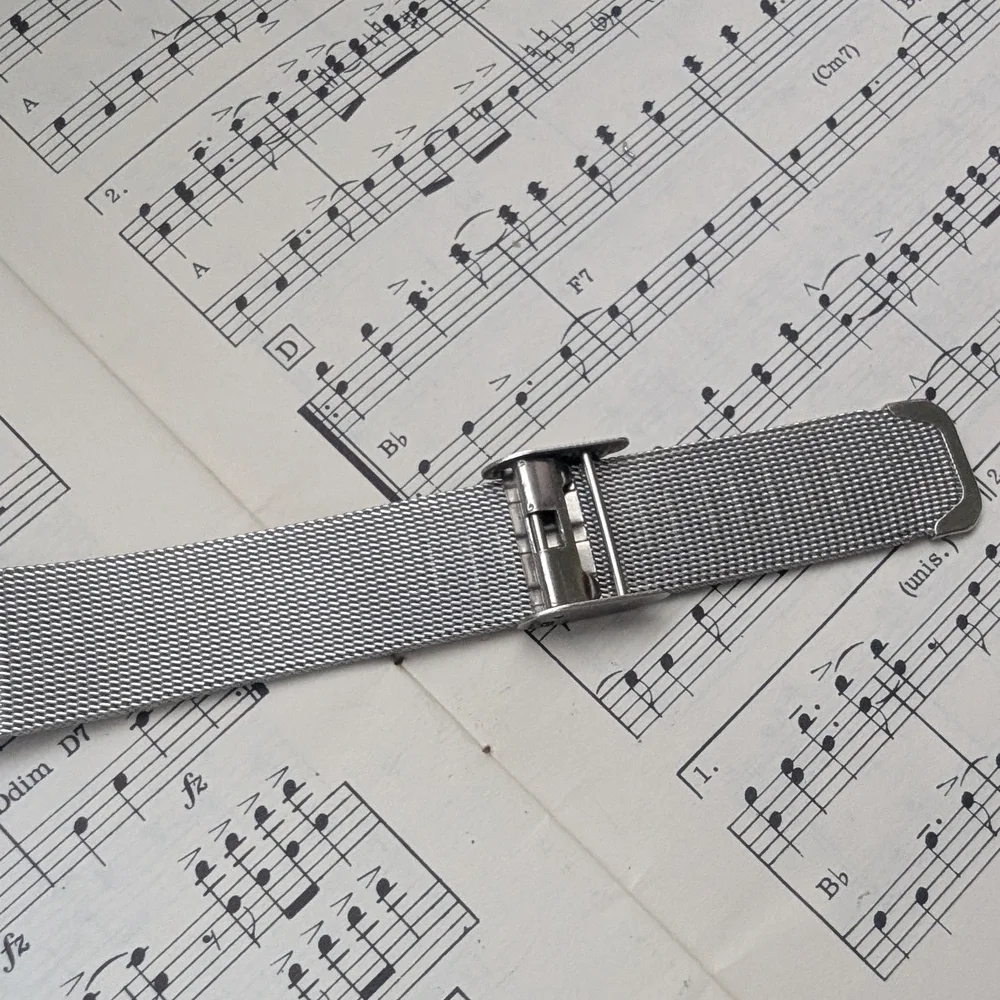 Midtown Silver Mesh Band Watch - Picture 6 of 10